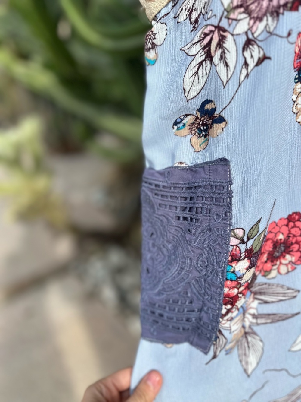 PATCHWORK DRESS - Picture 4 of 4